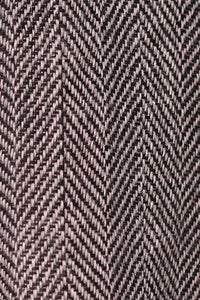 Shadow Blocks Herringbone Wool Scarf - Black Grey | SVEŽElife